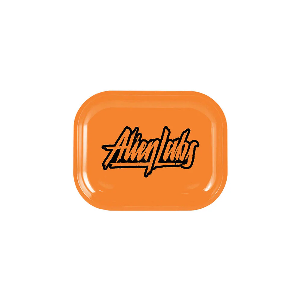 Alien Labs Metal Rolling Tray | Orange Logo - Image 6