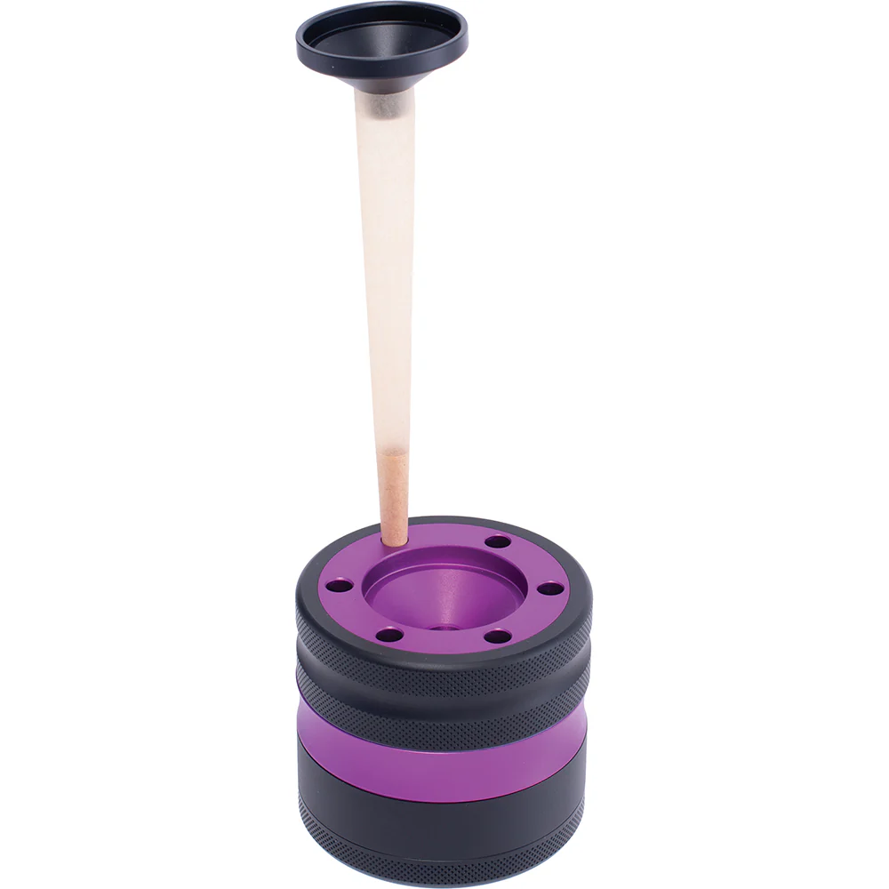 Aluminium Grinder w/ Cone Holder & Funnel - Image 15