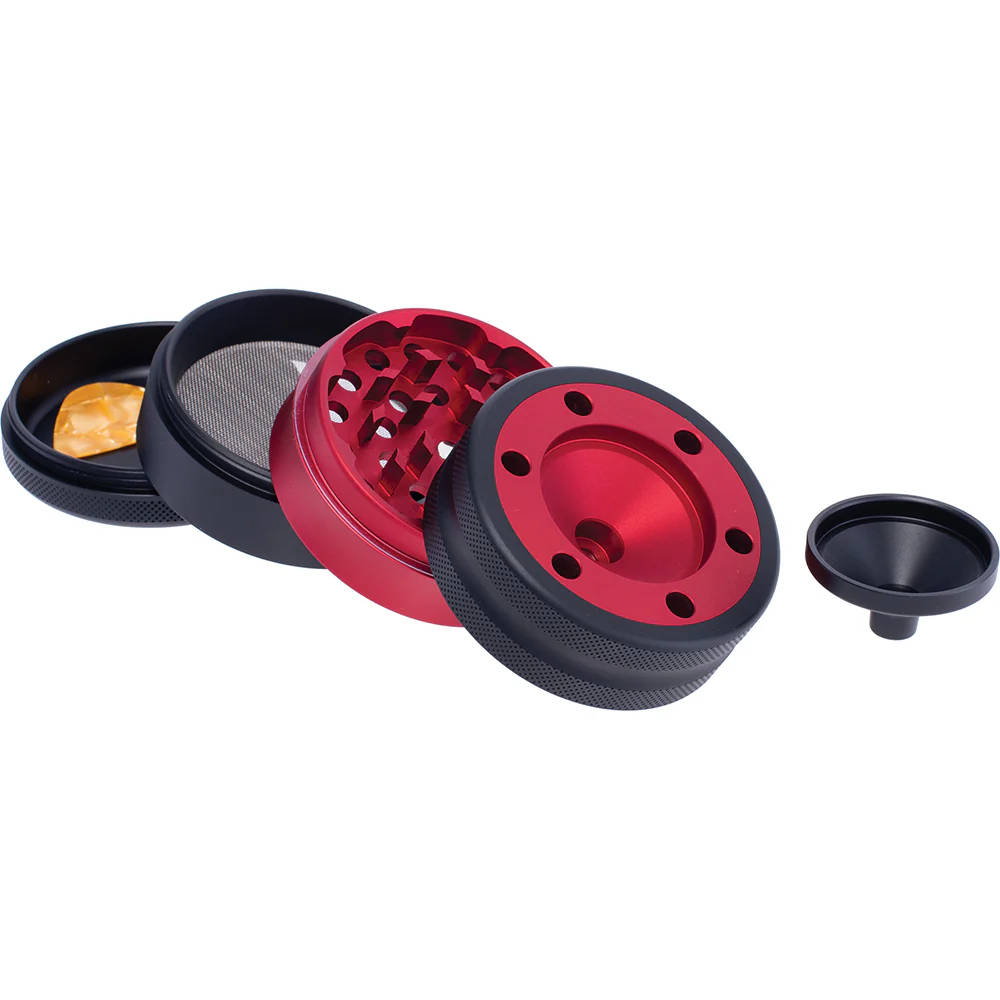 Aluminium Grinder w/ Cone Holder & Funnel - Image 2