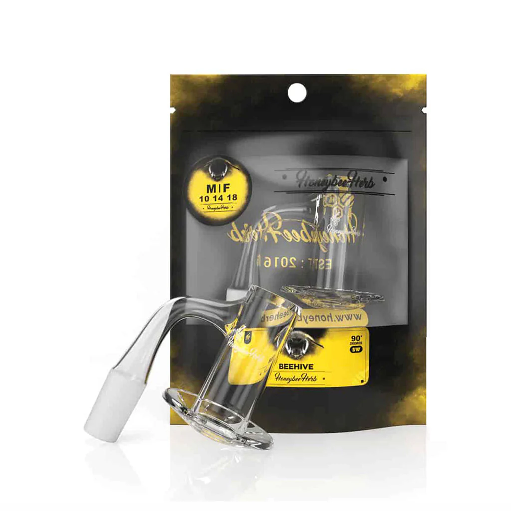 BEEHIVE QUARTZ BANGER - 90° DEGREE | BL - Image 3