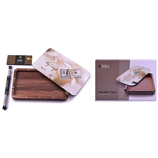 Benji - Walnut Tray w/ Magnetic Lid Kit - Fly High - Image 2