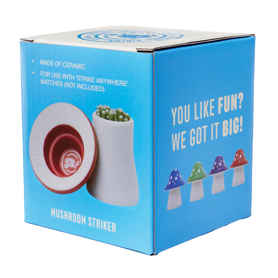 Big Fun Mushroom Match Striker (Red) - Image 8