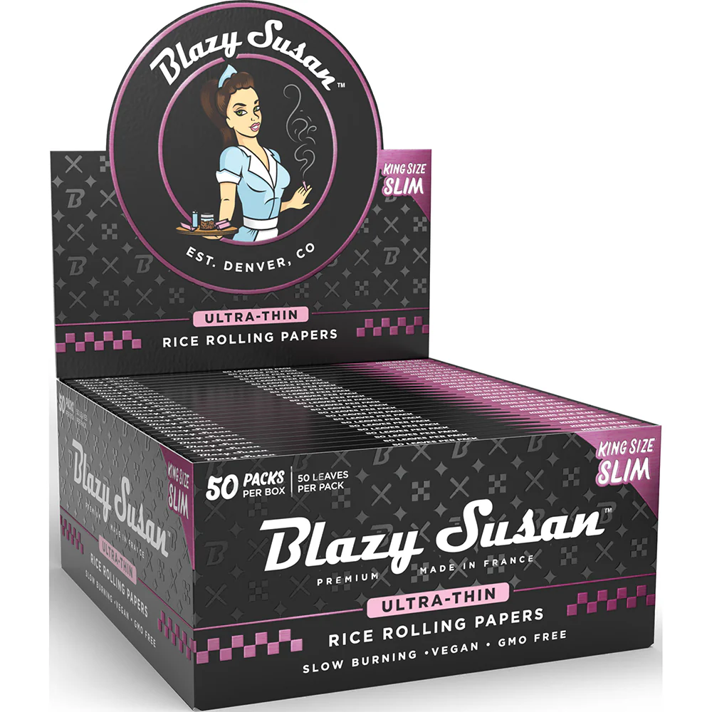 Blazy Susan Ultra Thin Rolling Papers (King Size) - Image 4