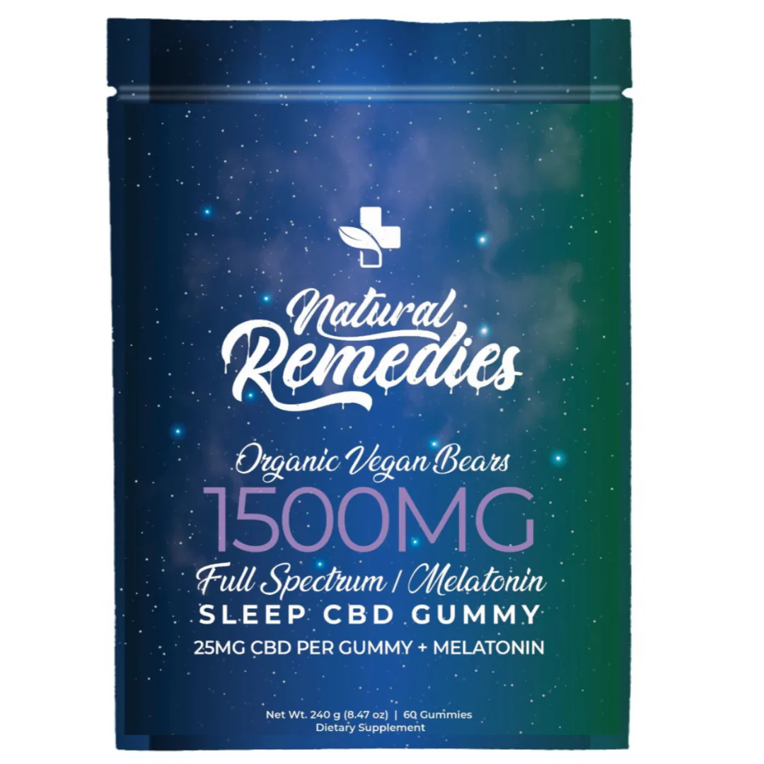 CBD + Melatonin Sleep Gummies (1500mg) - Image 2