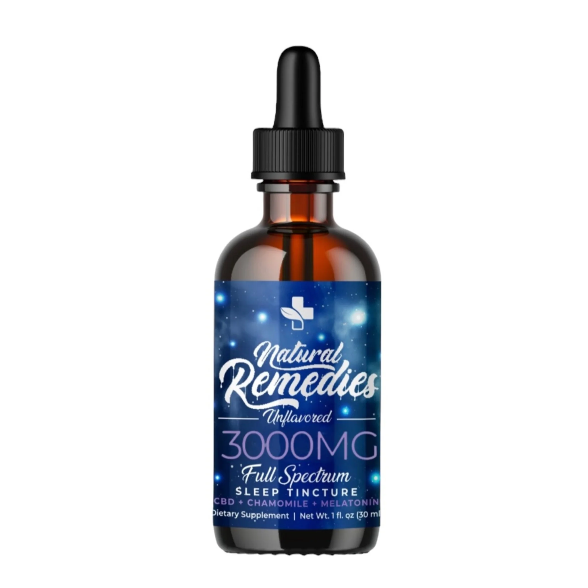 "Sleep" Melatonin Chamomile Organic Full Spectrum CBD Tincture (3000mg)