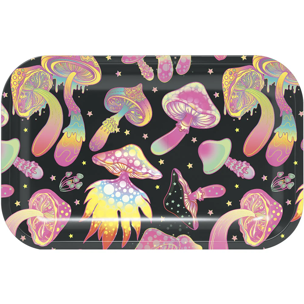 Dancing Shrooms Rolling Tray (Small)