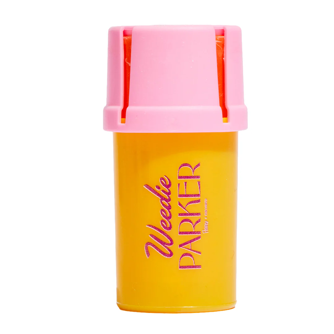 Edie Parker Grinder + Storage Case (Yellow)