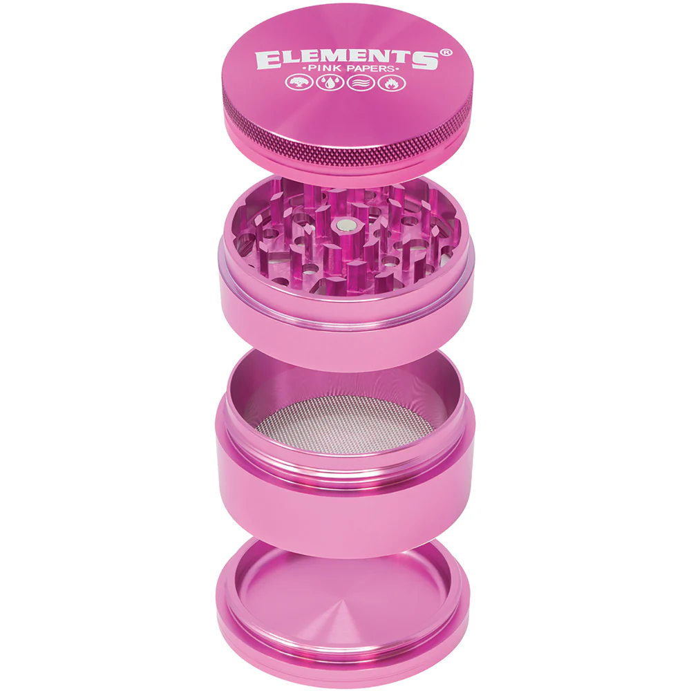 Elements Pink Grinder (4-Piece) - Image 3