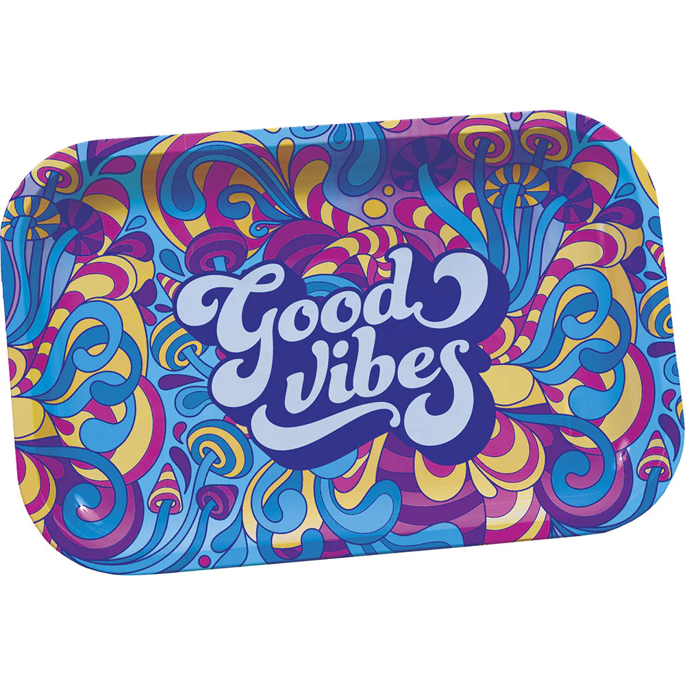 Good Vibes Rolling Tray (Small)