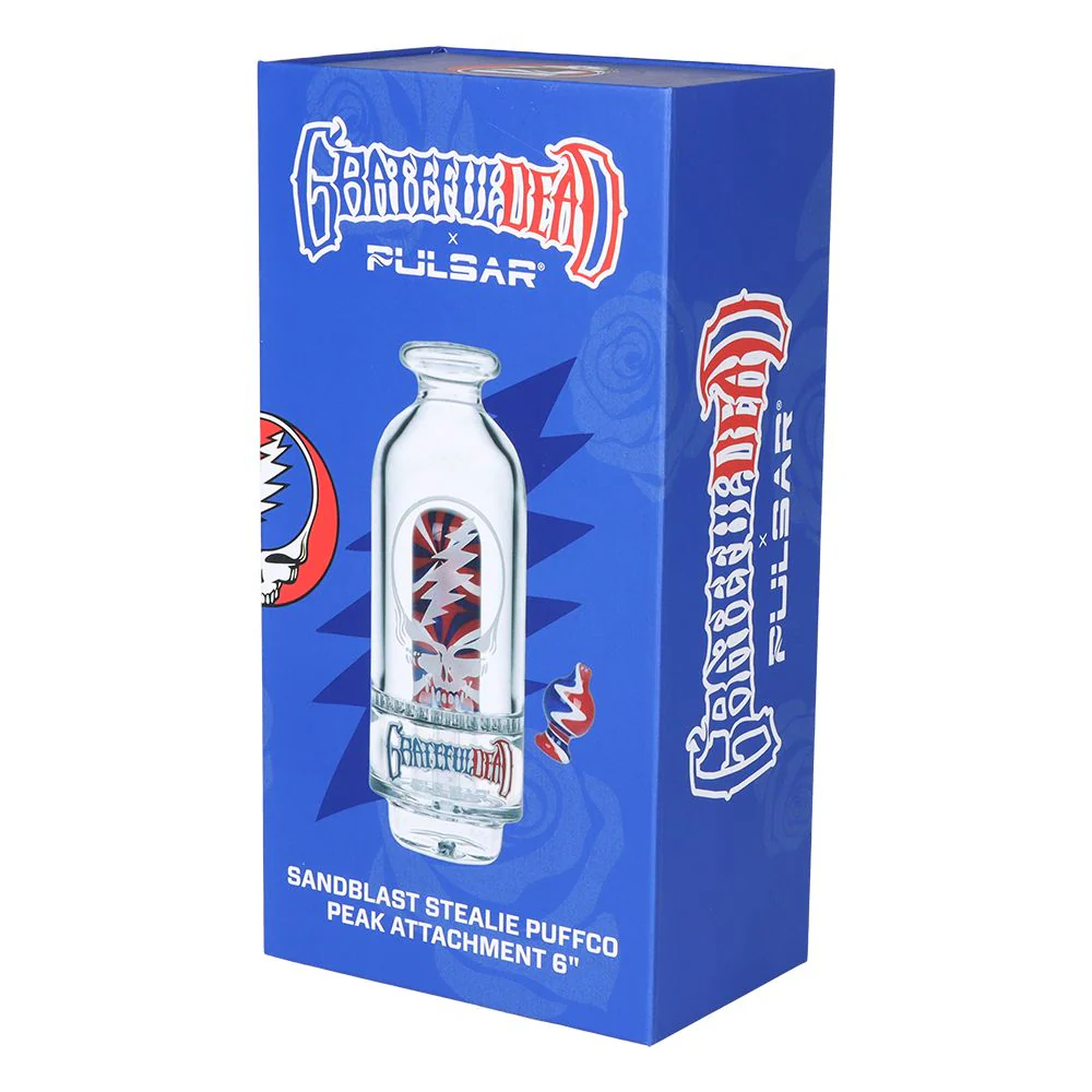 Grateful Dead x blast Stealie Attachment Set for Puffco Peak 6" - Image 6