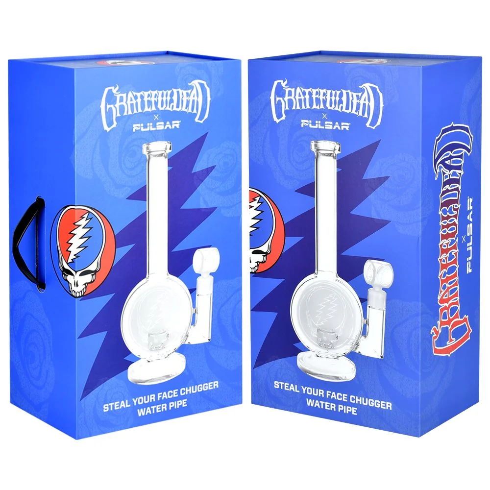 Grateful Dead x Pulsar Round Steal Your Face Water Pipe - Image 9