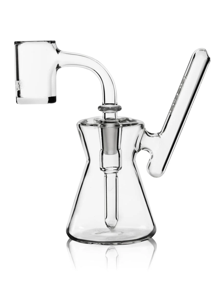 GRAV® Hourglass Pocket Bubbler Rig (Clear) - Image 5
