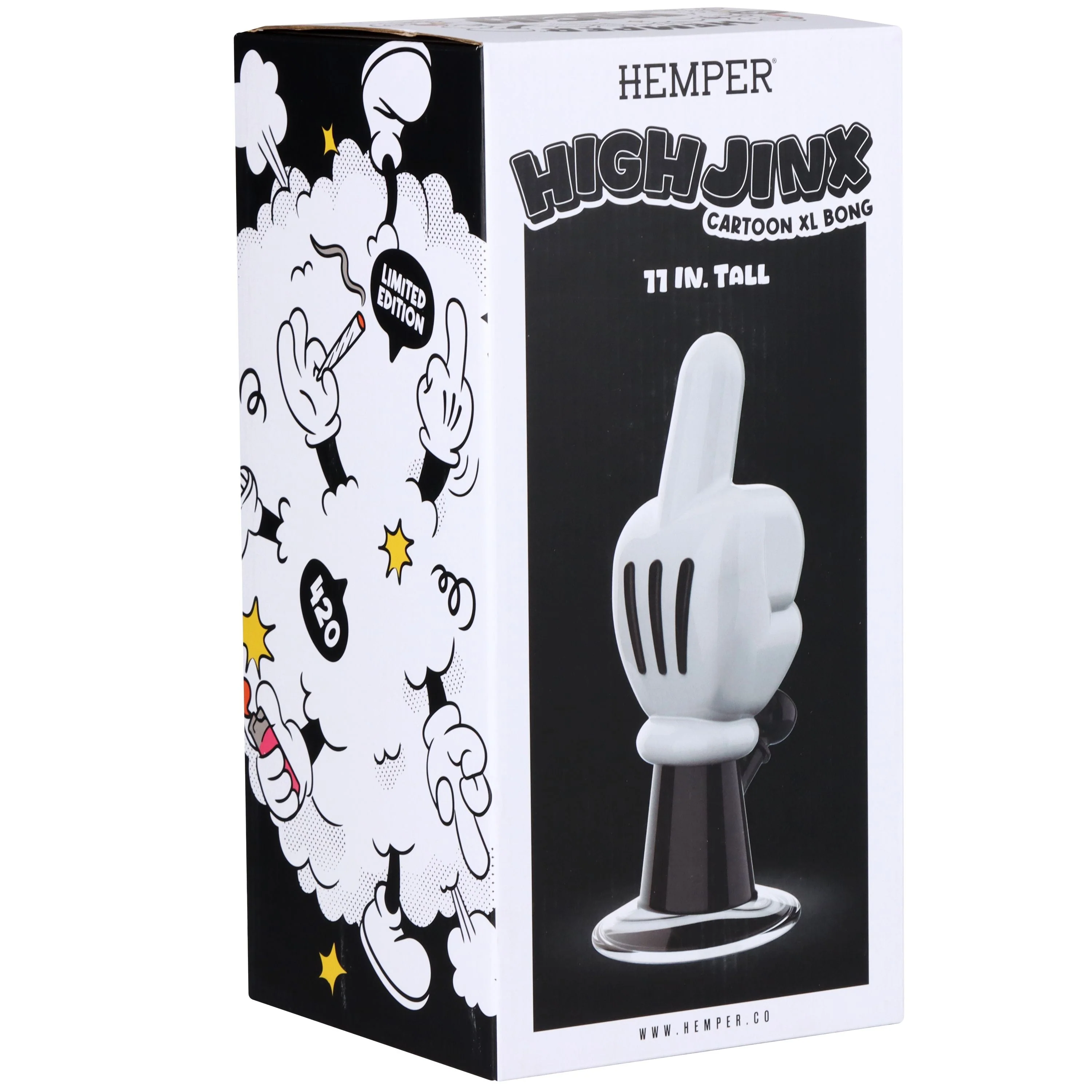 Hemper High Jinx Cartoon Glass Water Pipe | 14mm F - Image 14