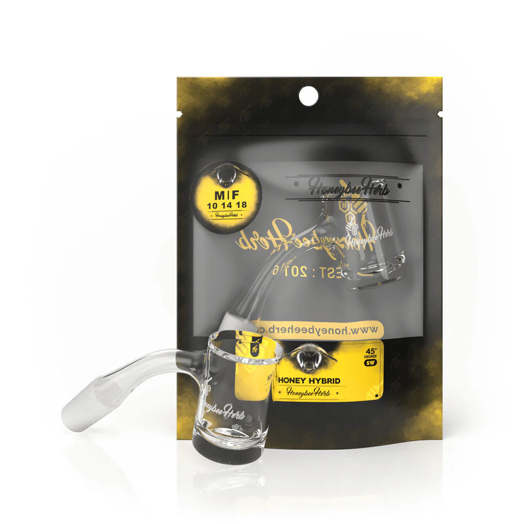 HONEY HYBRID QUARTZ BANGER - 45° DEGREE | BL - Image 2