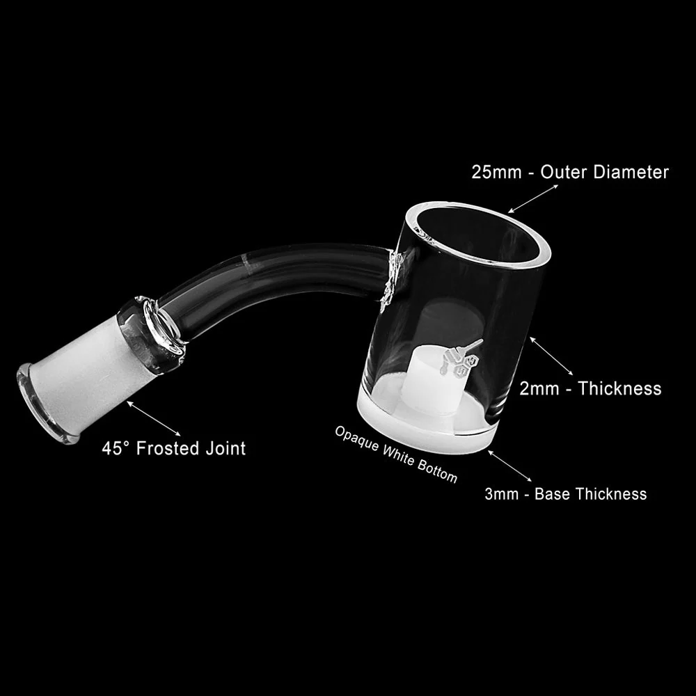 HONEY & MILK CORE REACTOR QUARTZ BANGER - 45° DEGREE | YL - Image 5