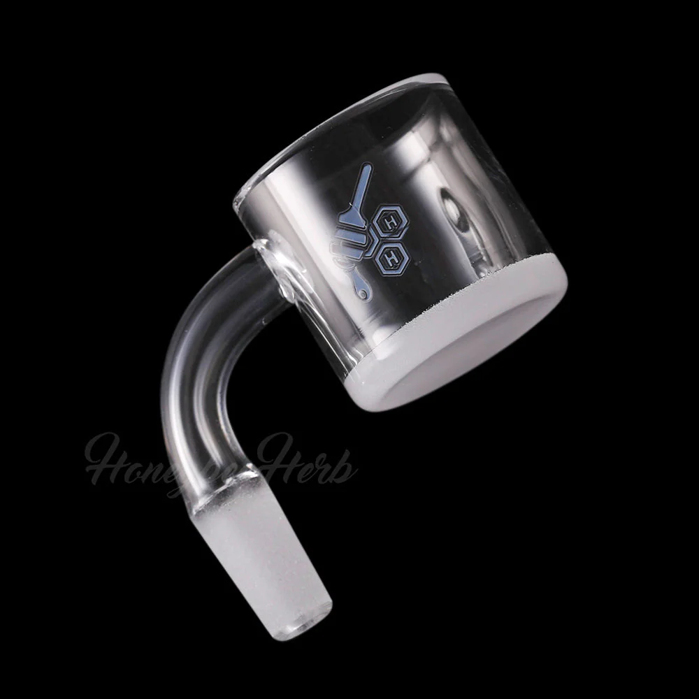 HONEY & MILK XL BEVEL QUARTZ BANGER - 90° DEGREE | YL - Image 4