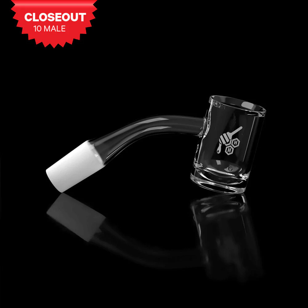 Honeybee Herb Honey Quartz Banger - 45° DEGREE | YL - Image 6