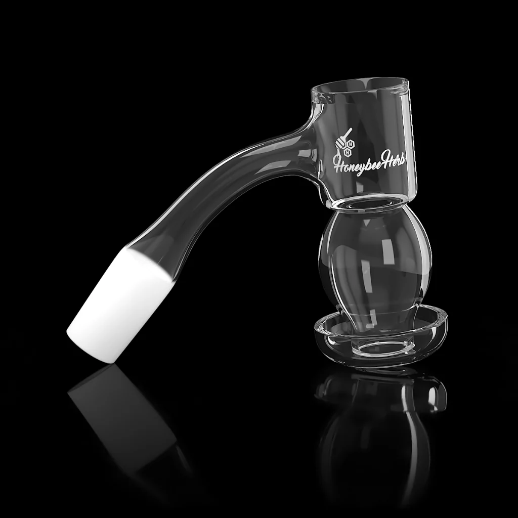 HONEYSUCKLE BUBBLE QUARTZ BANGER - 45° DEGREE | BL - Image 3