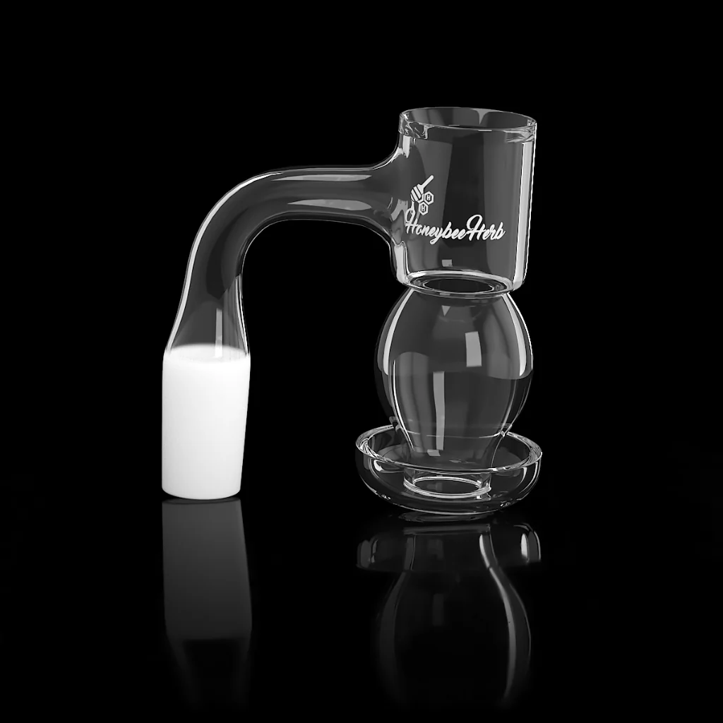 HONEYSUCKLE BUBBLE QUARTZ BANGER - 90° DEGREE | BL - Image 3