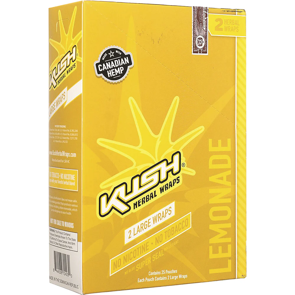 Lemonade Hemp Wraps (50 Count) - Image 2