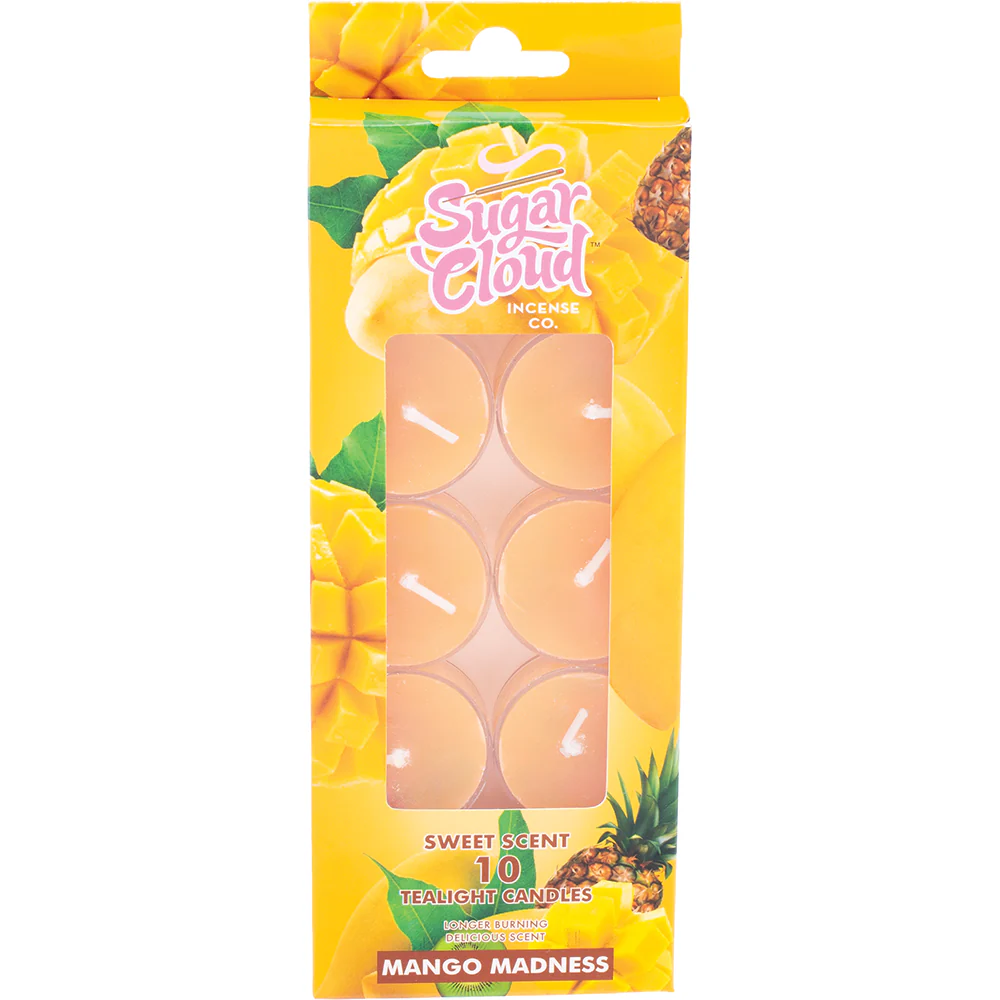 Mango Madness Sugar Cloud Candle Set (10 count)