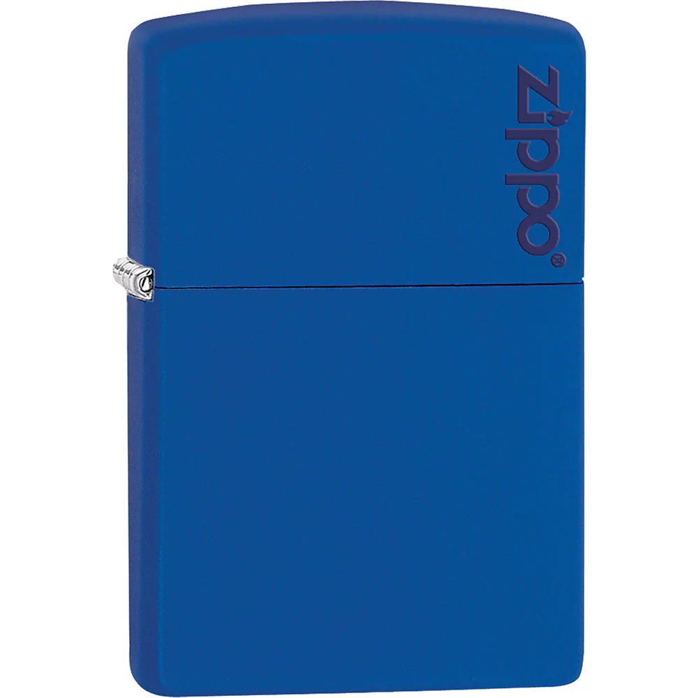 Matte Blue Zippo Lighter