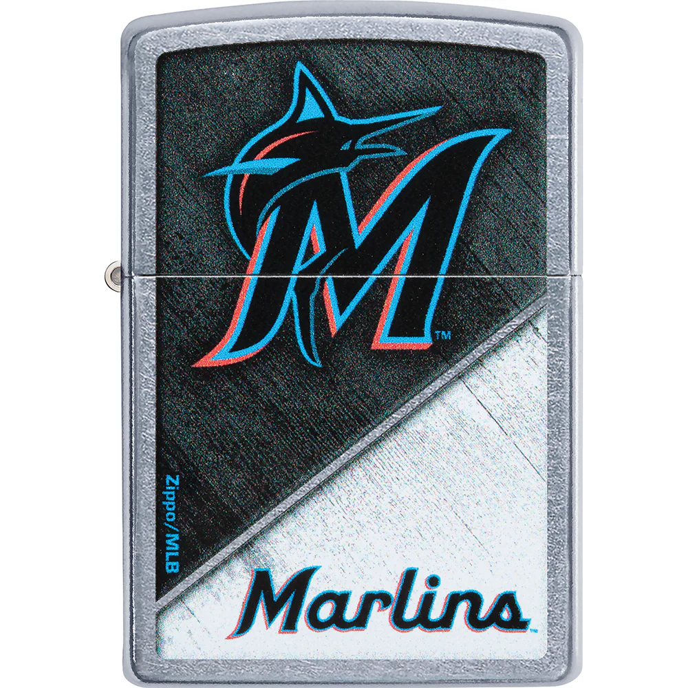 Miami Marlins MLB Zippo Lighter - Image 2