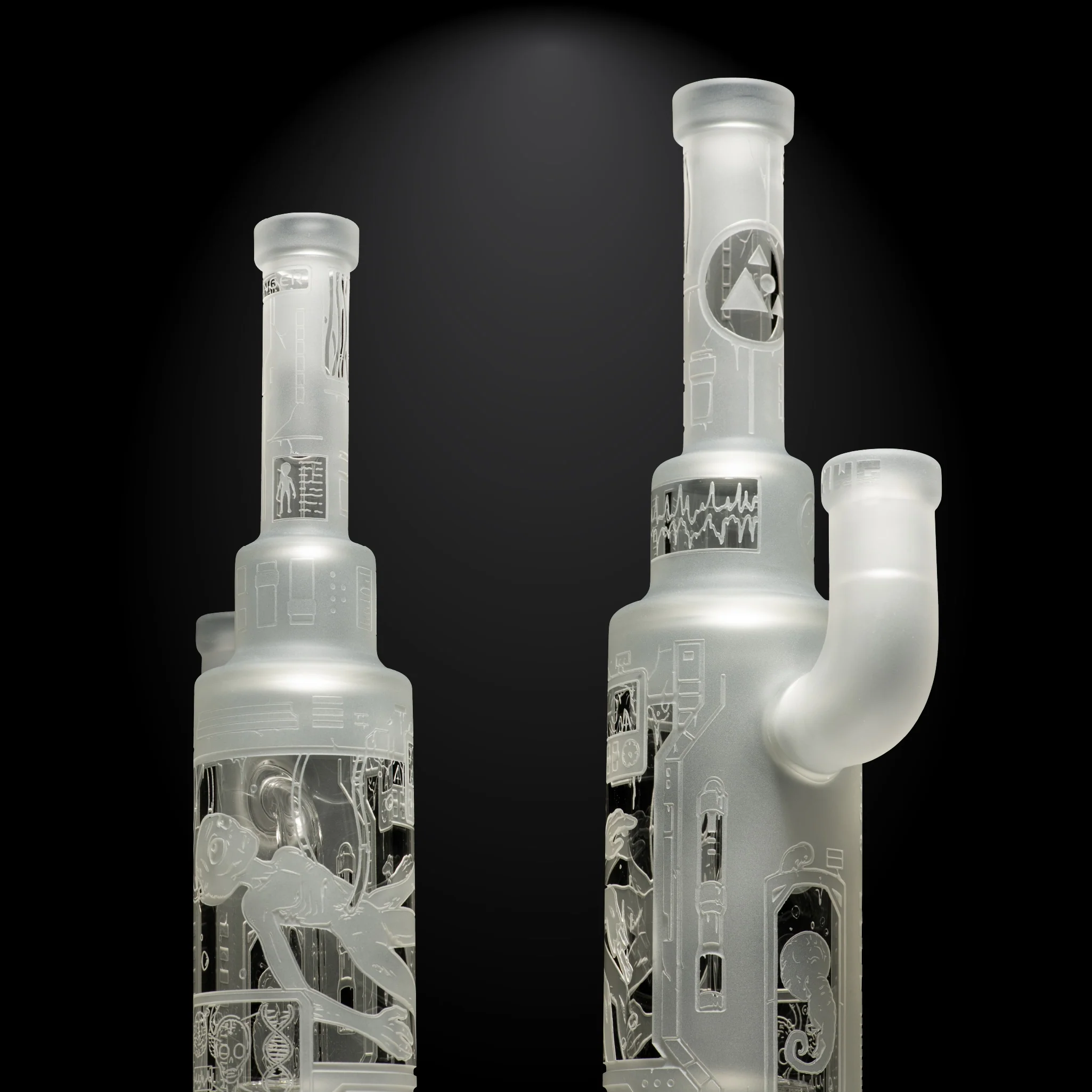 Milky Way Glass Area 51 9" Dab Rig - Image 4