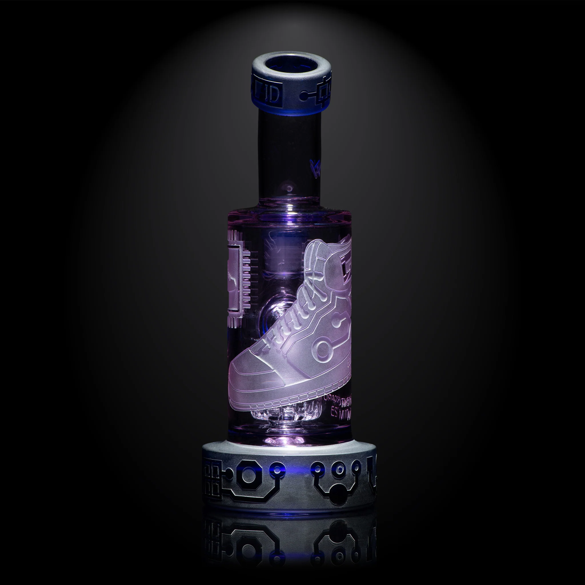 Milky Way Glass Motherboard Mid 6" Dab Rig (Purple) - Image 10
