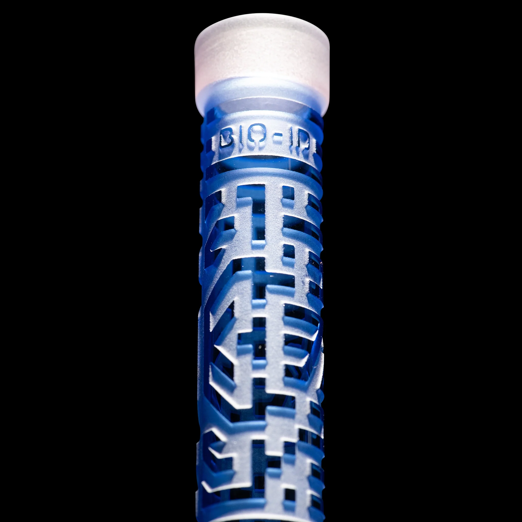 Milky Way X Bio-ID 7" Beaker Bong (Blue) - Image 4