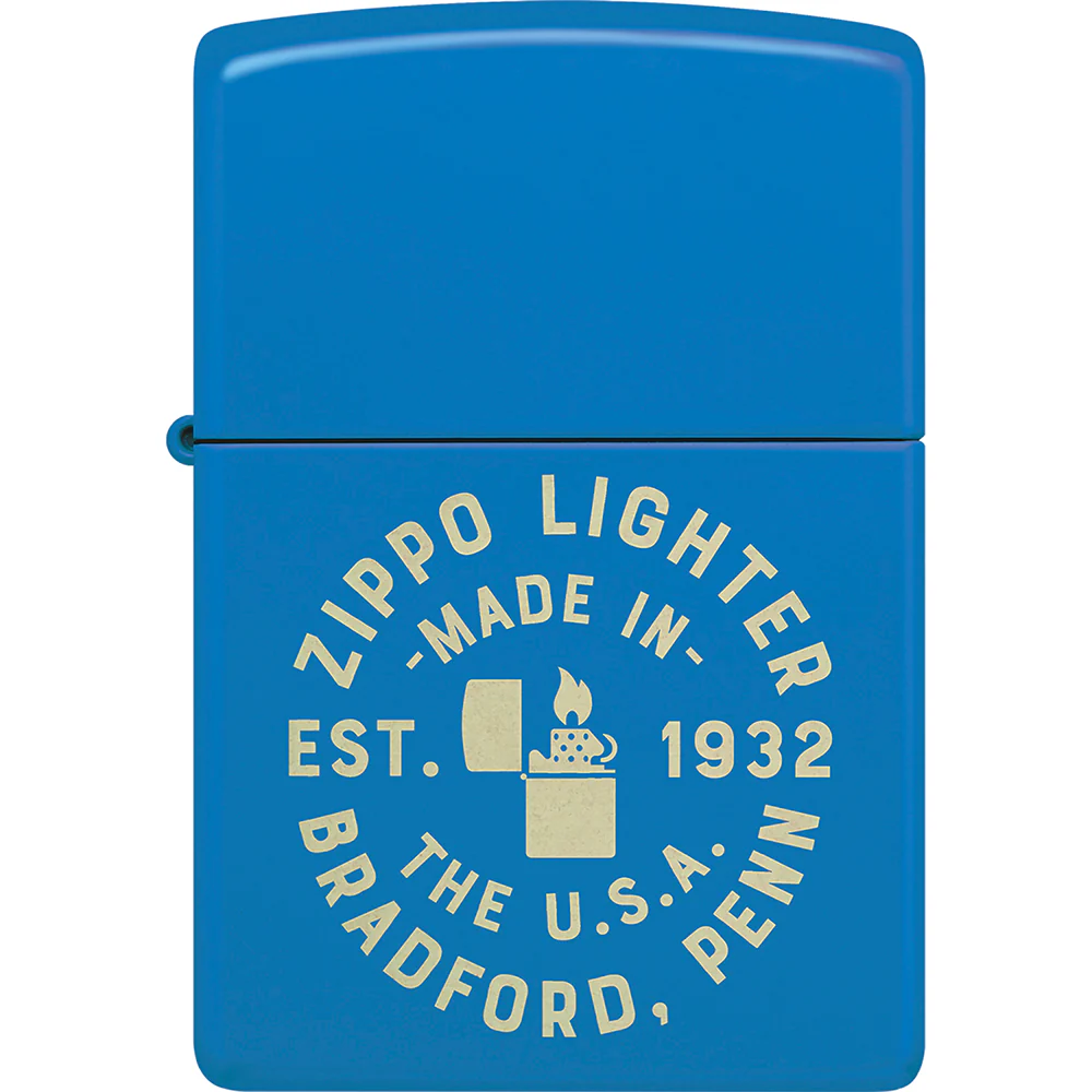 OG Blue Zippo Lighter - Image 3