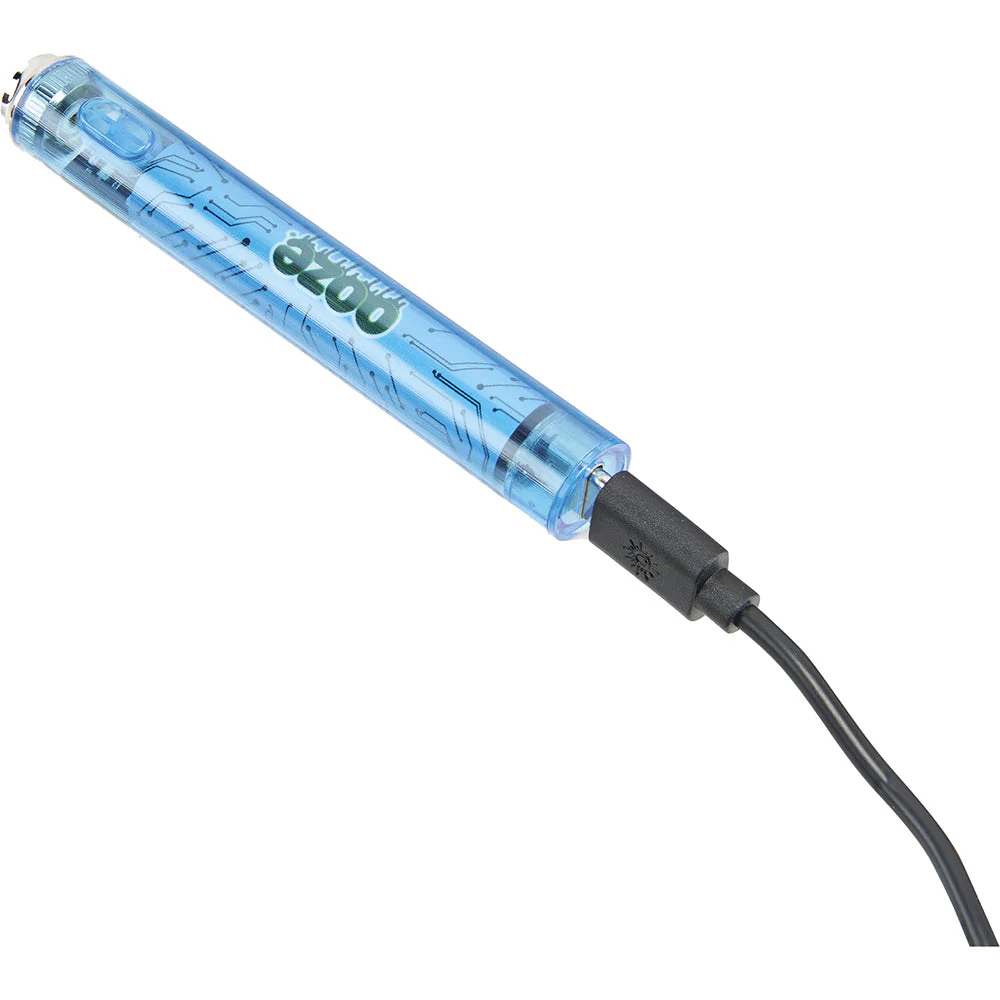 Ooze Slim Clear Pen Battery & Charger (Blue) - Image 6