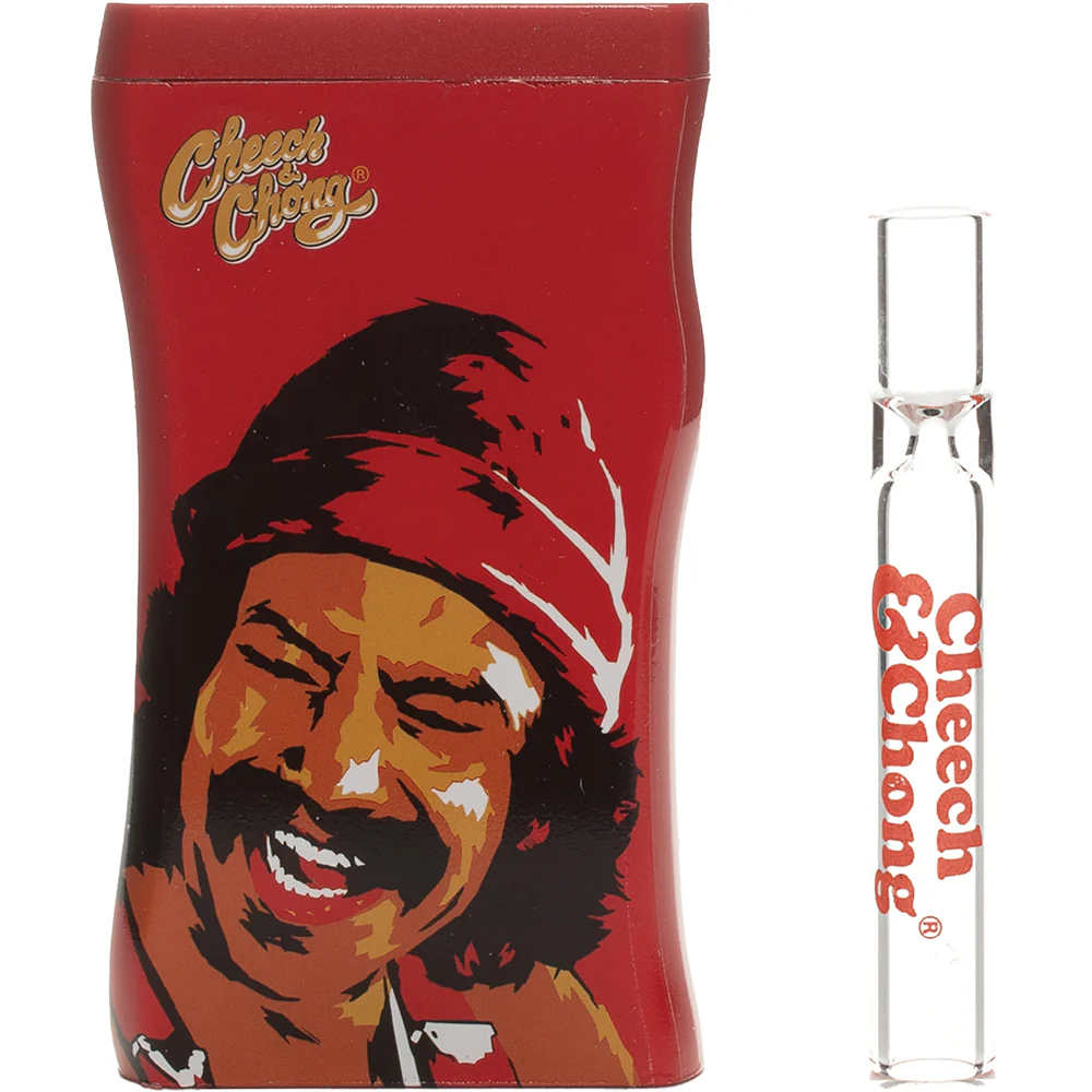 'Pop Art' Dugout with Glass Chillum