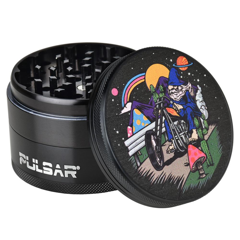 Pulsar 2.5” Metal 4-Piece Grinder - Multiple Designs! - Image 15