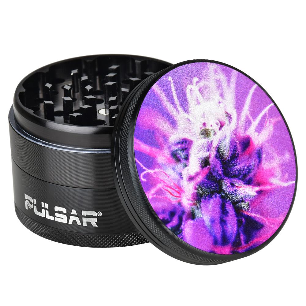 Pulsar 2.5” Metal 4-Piece Grinder - Multiple Designs! - Image 6