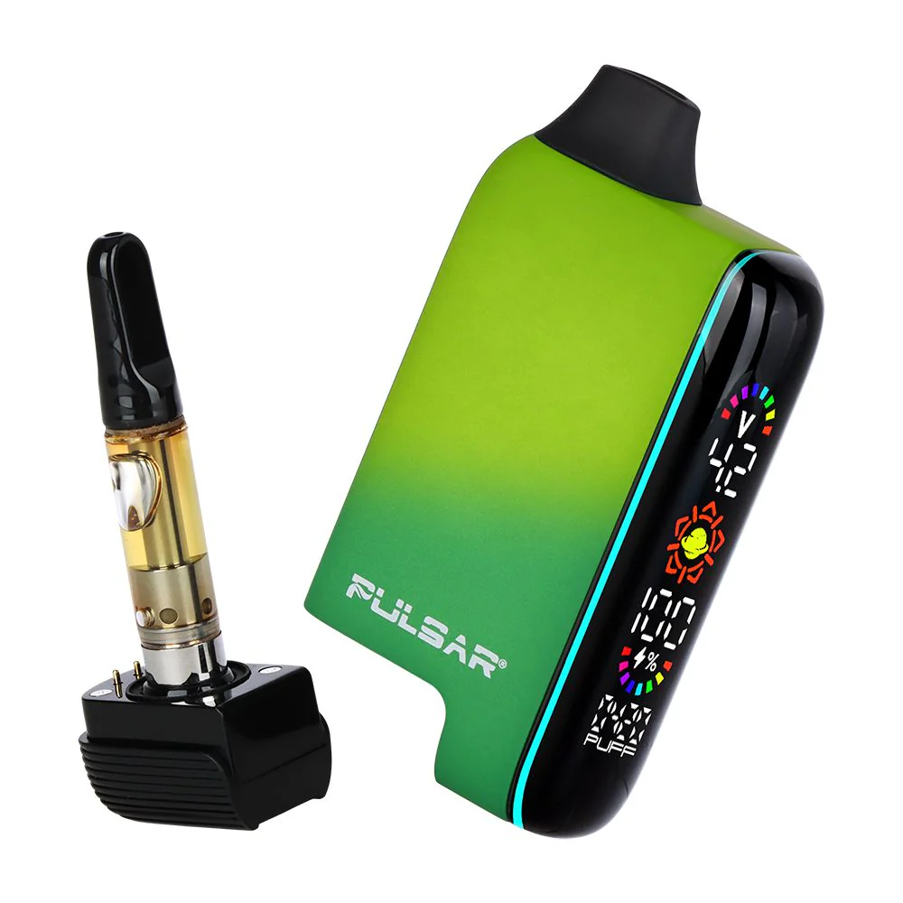 Pulsar 510 DL 5.0 Precision Voltage Control LCD Screen Vape Bar | Thermo Series | 1000mAh - Image 22