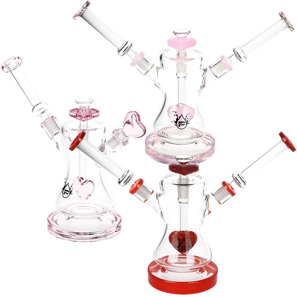 Date Night: Dual Neck Glass Water Pipe - Image 5