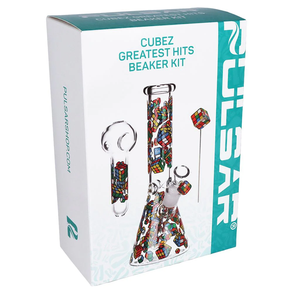 Pulsar Greatest Hits Series Glow Herb Pipe Duo / 10" / 14mm F - Image 33