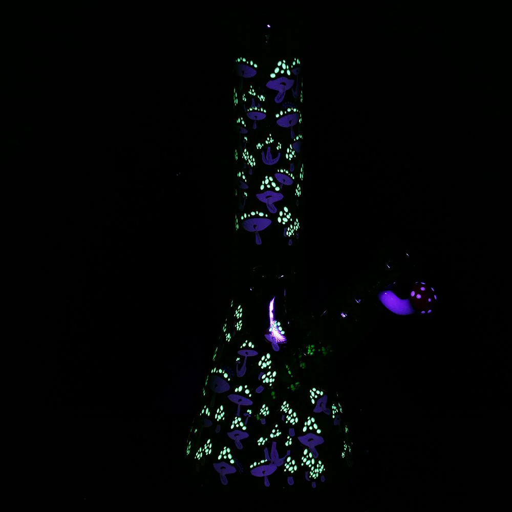 Pulsar Greatest Hits Series Glow Herb Pipe Duo / 10" / 14mm F - Image 48
