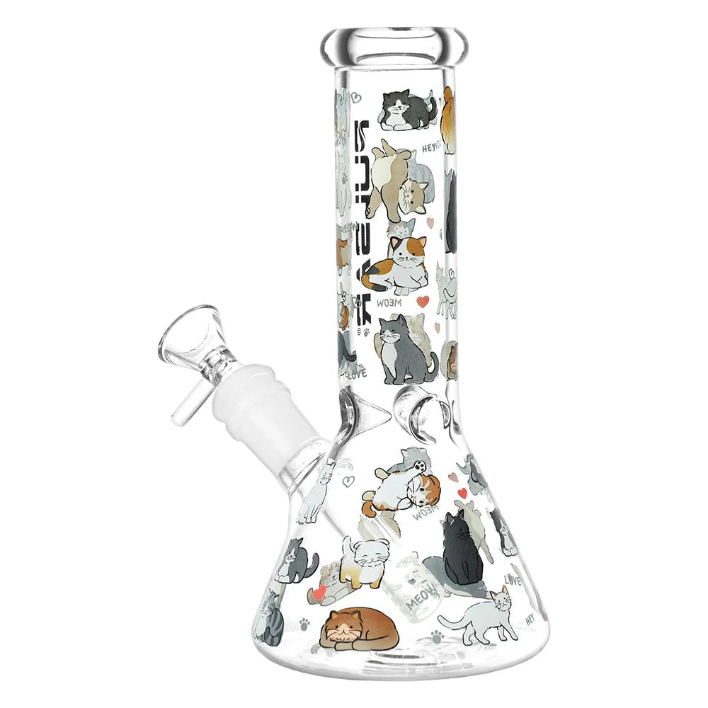 Kitten Beaker Glass Water Pipe - Image 2