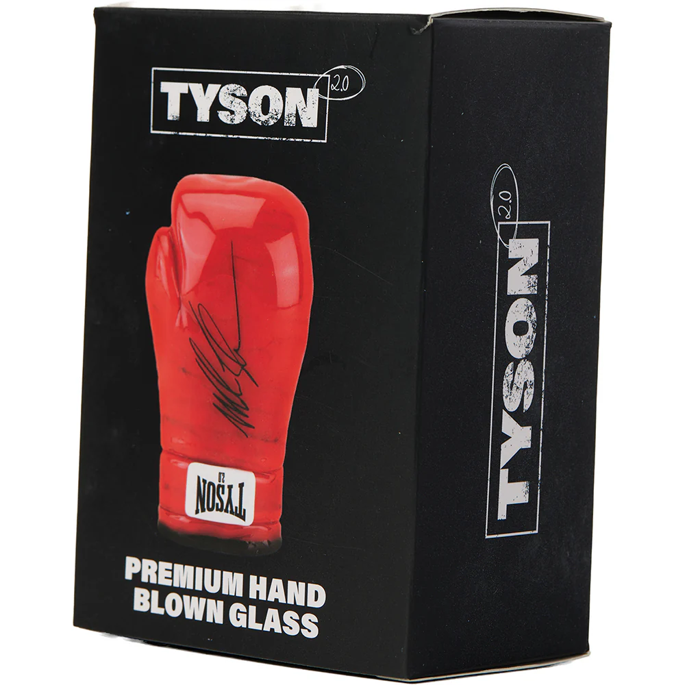 Red Tyson Glove Hand Pipe - Image 3