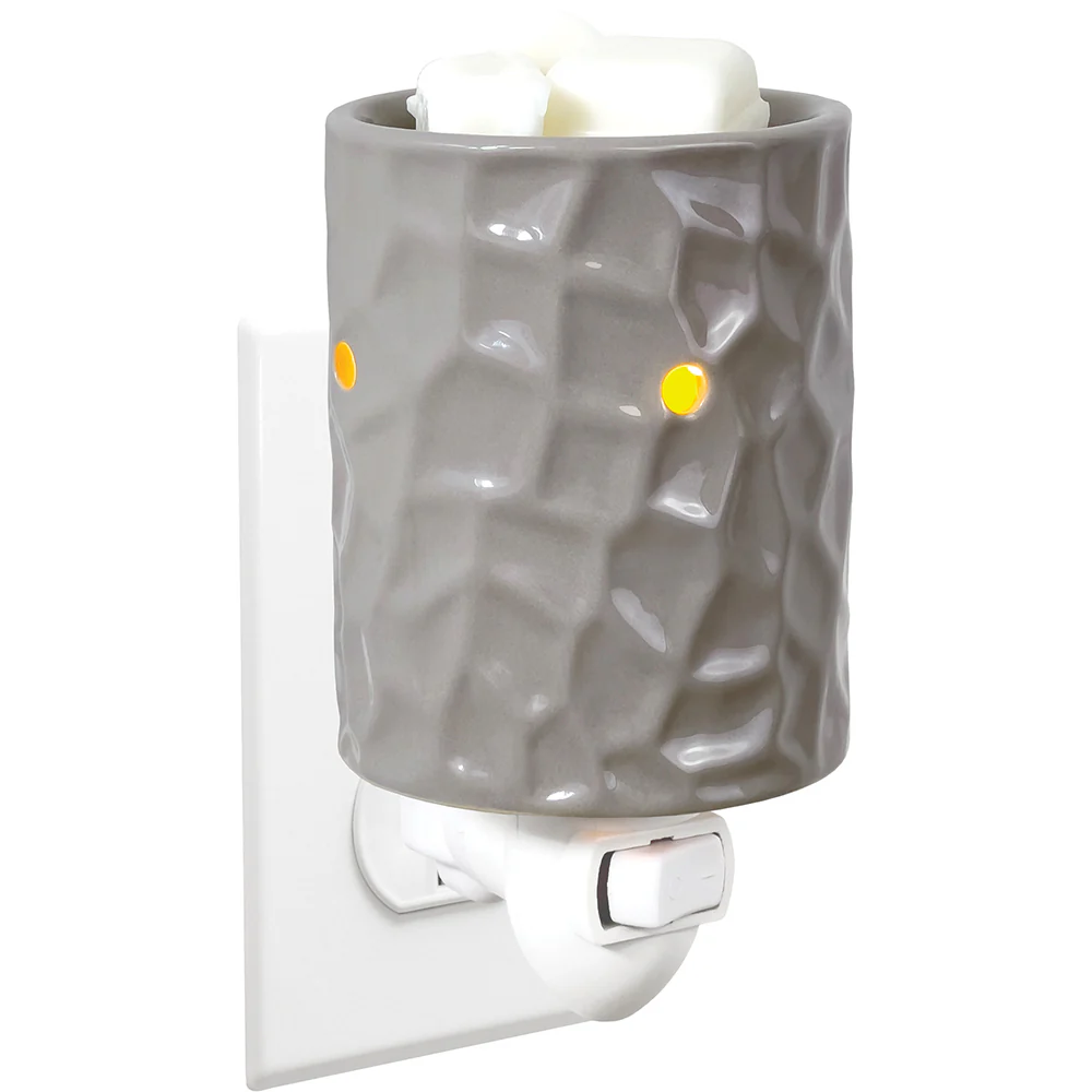 Sepia Creased Ceramic Wax Melt Warmer Plug-in - Image 2