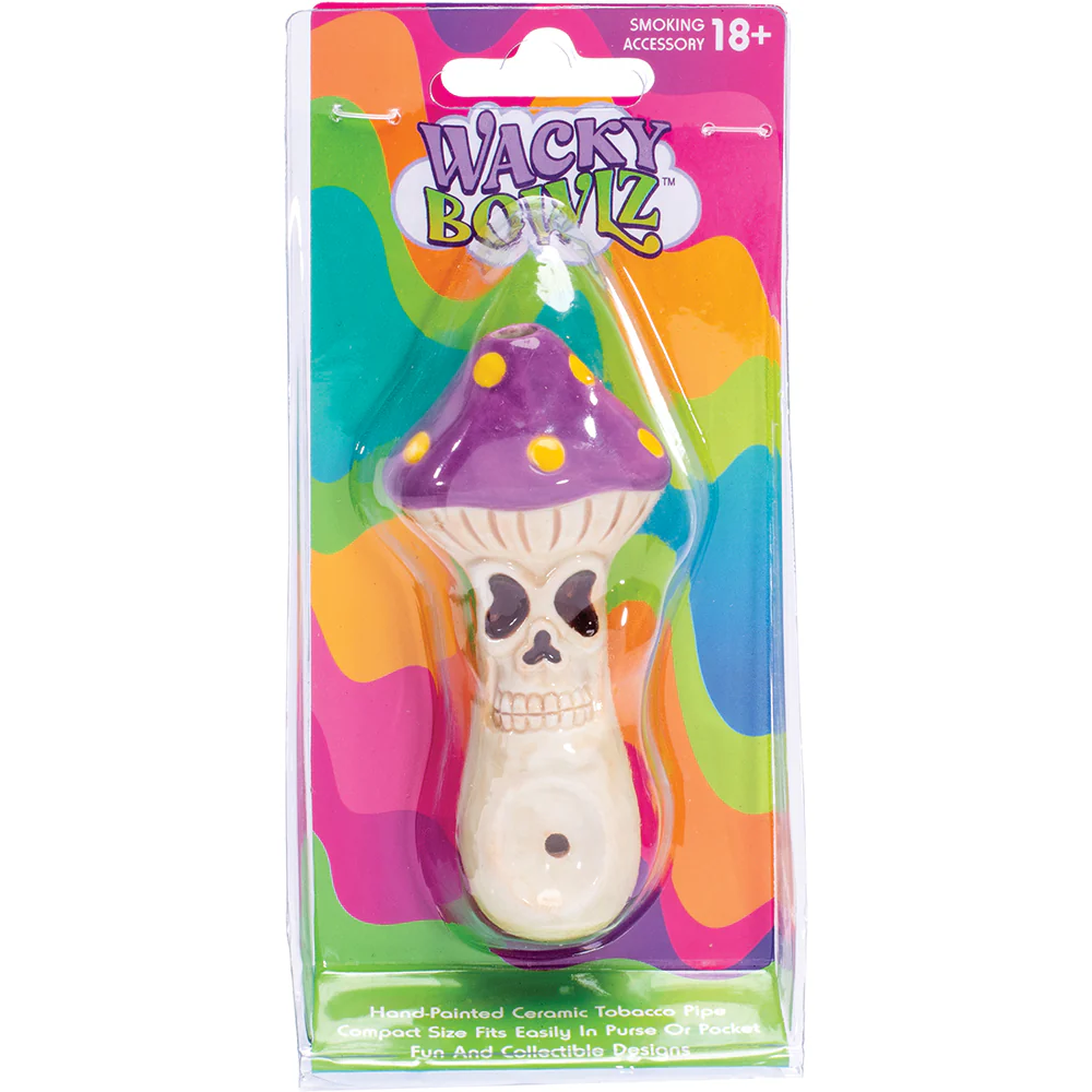 Skull Mushroom Pipe - Image 2