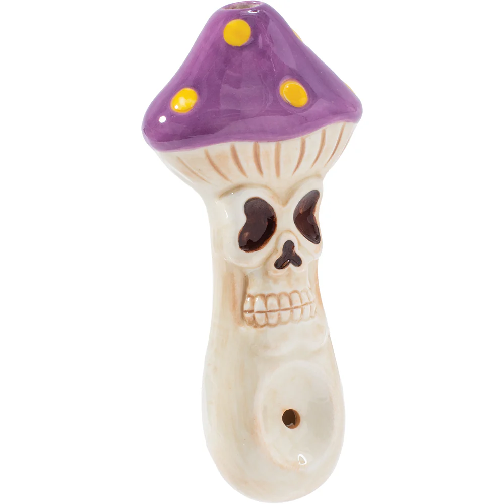 Skull Mushroom Pipe - Image 3