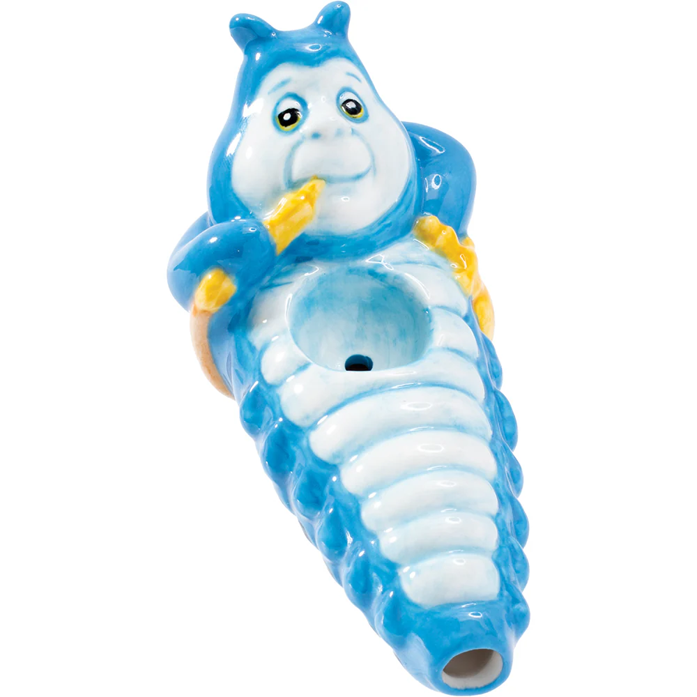 Smoking Caterpillar Pipe