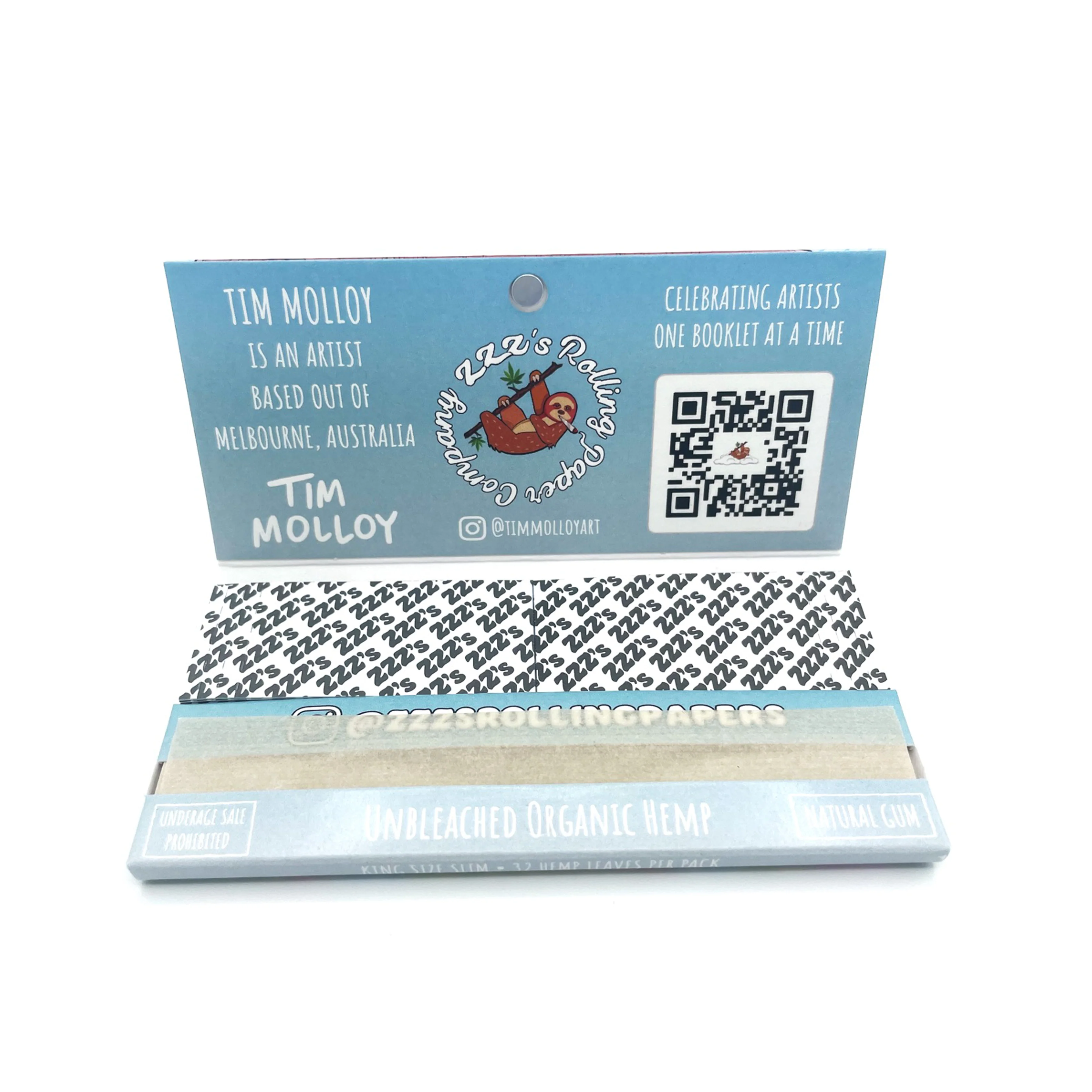 'Stoner Sloth' (King Size) - ZZZ's Rolling Papers - Image 2