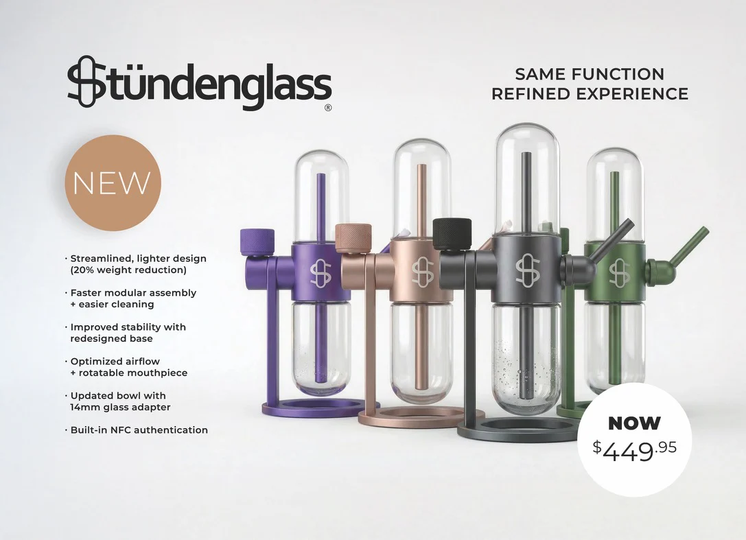 NEW Stündenglass Gravity Bong (Olive Green) - Image 10
