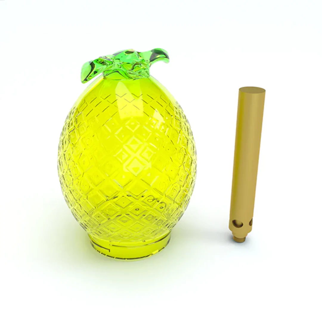Stündenglass Single Pineapple Glass Globe (KOMPACT) - Image 2