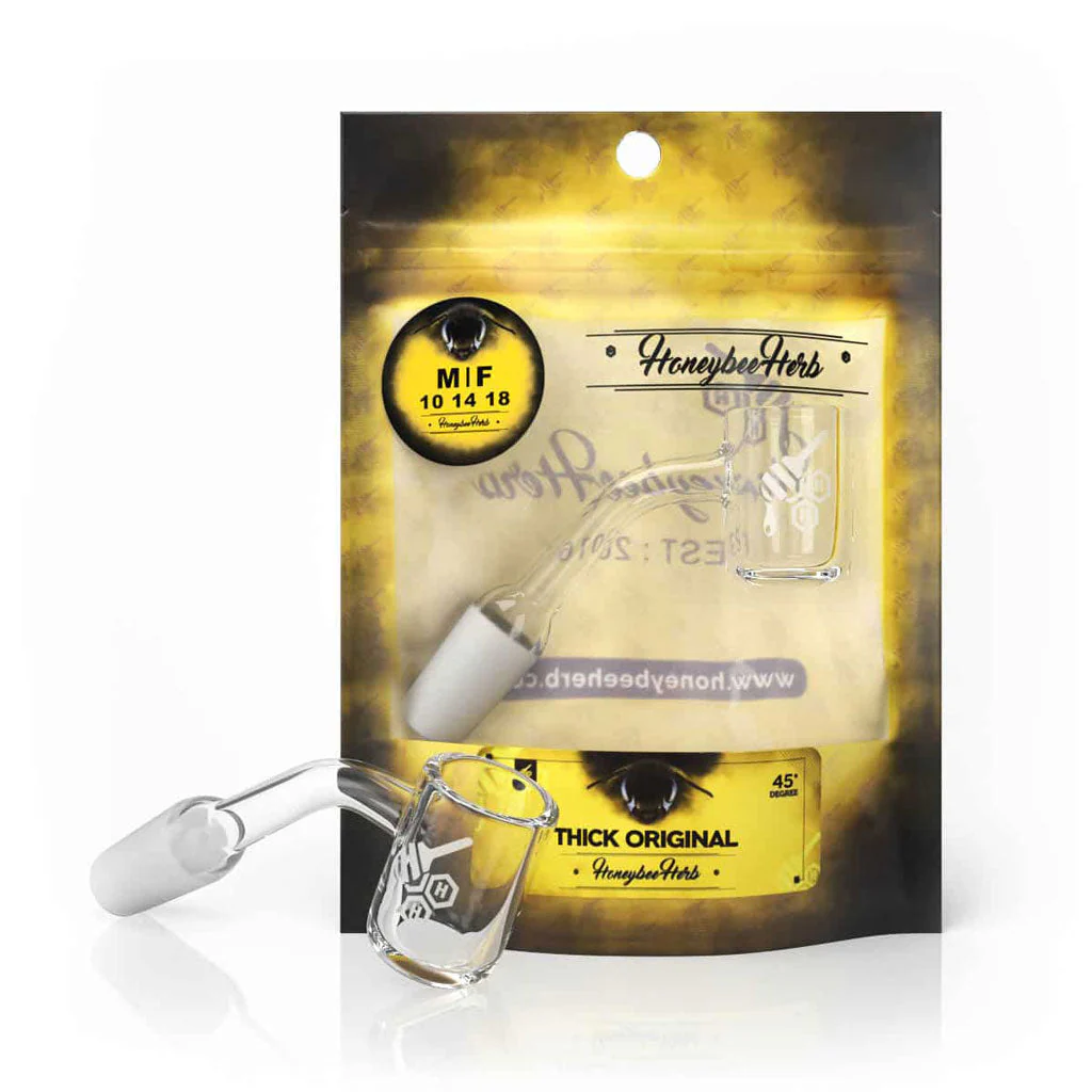 THICK ORIGINAL QUARTZ BANGER - 45° DEGREE | YL - Image 2