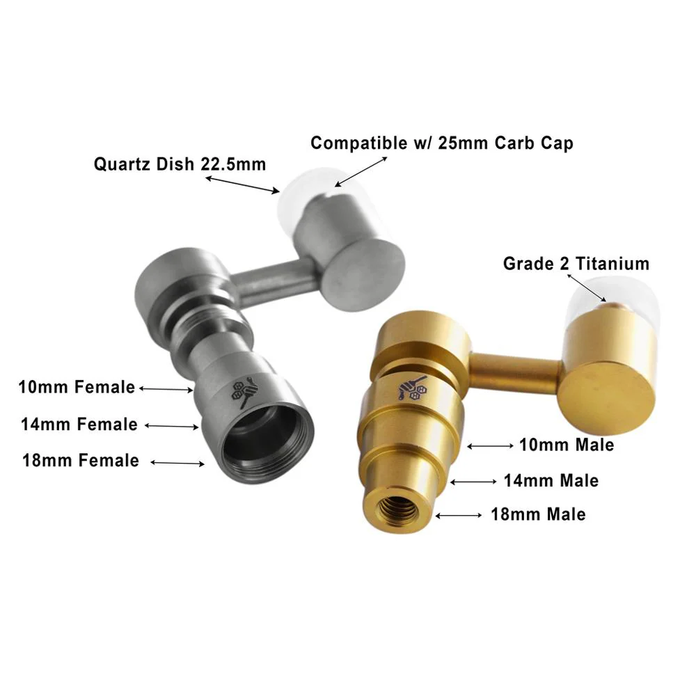 TITANIUM 4 IN 1 SIDECAR HYBRID BANGER DAB NAIL - Image 18